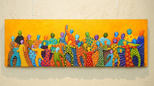Artist Ann Dziok’s “Homecoming”