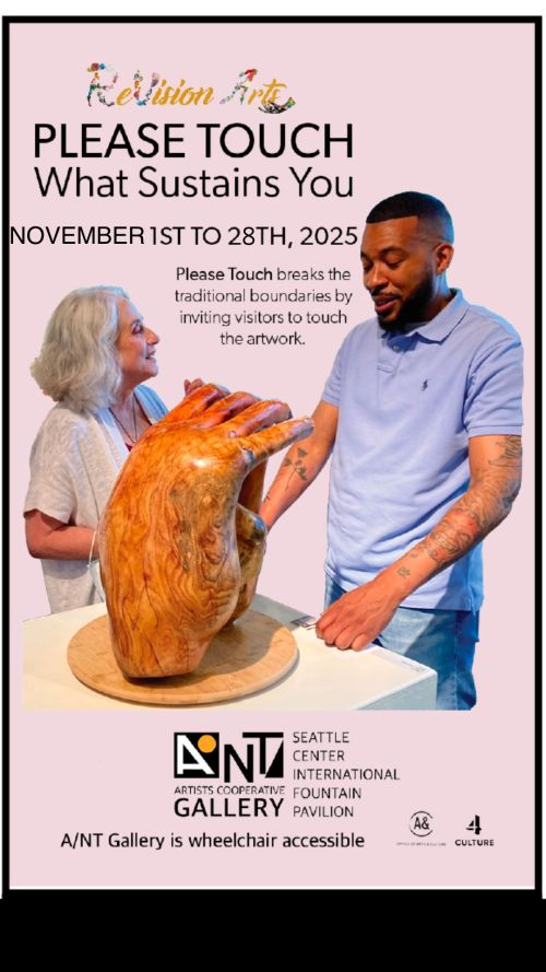 Poster for Please Touch: What Sustains You, extended through November 28th<